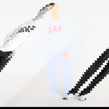 Суитчър GAP Logo Hoodie Бяло | 727433-02, 4