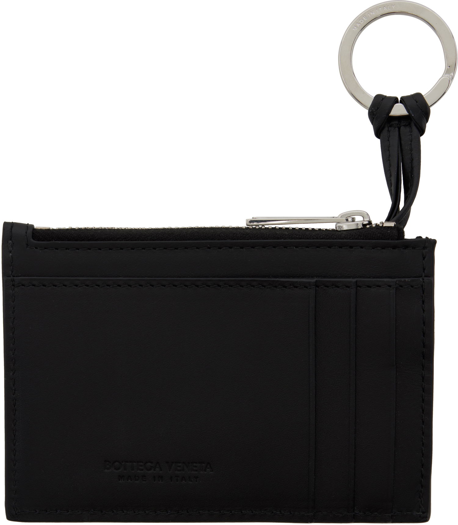 Ключодържатели Bottega Veneta Bottega Veneta Intrecciato Key Card Holder Черно | 749439VCPQ38803, 1