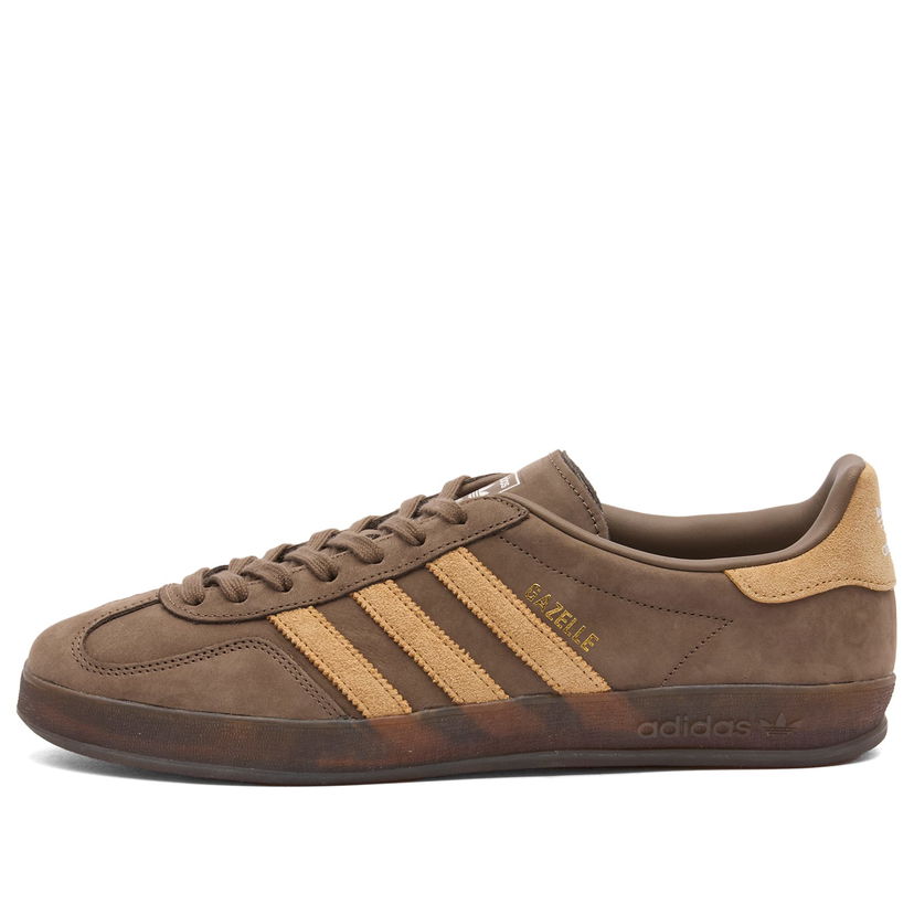 Кецове и обувки adidas Originals Gazelle Indoor, Size UK 4 Кафяво | JQ8386
