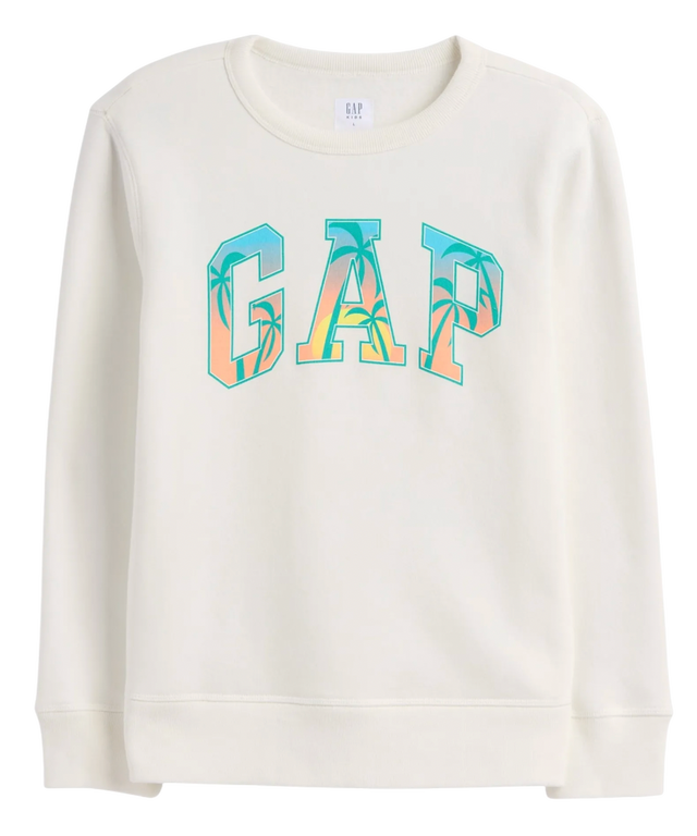 Tropical Palm Tree Crewneck Sweatshirt