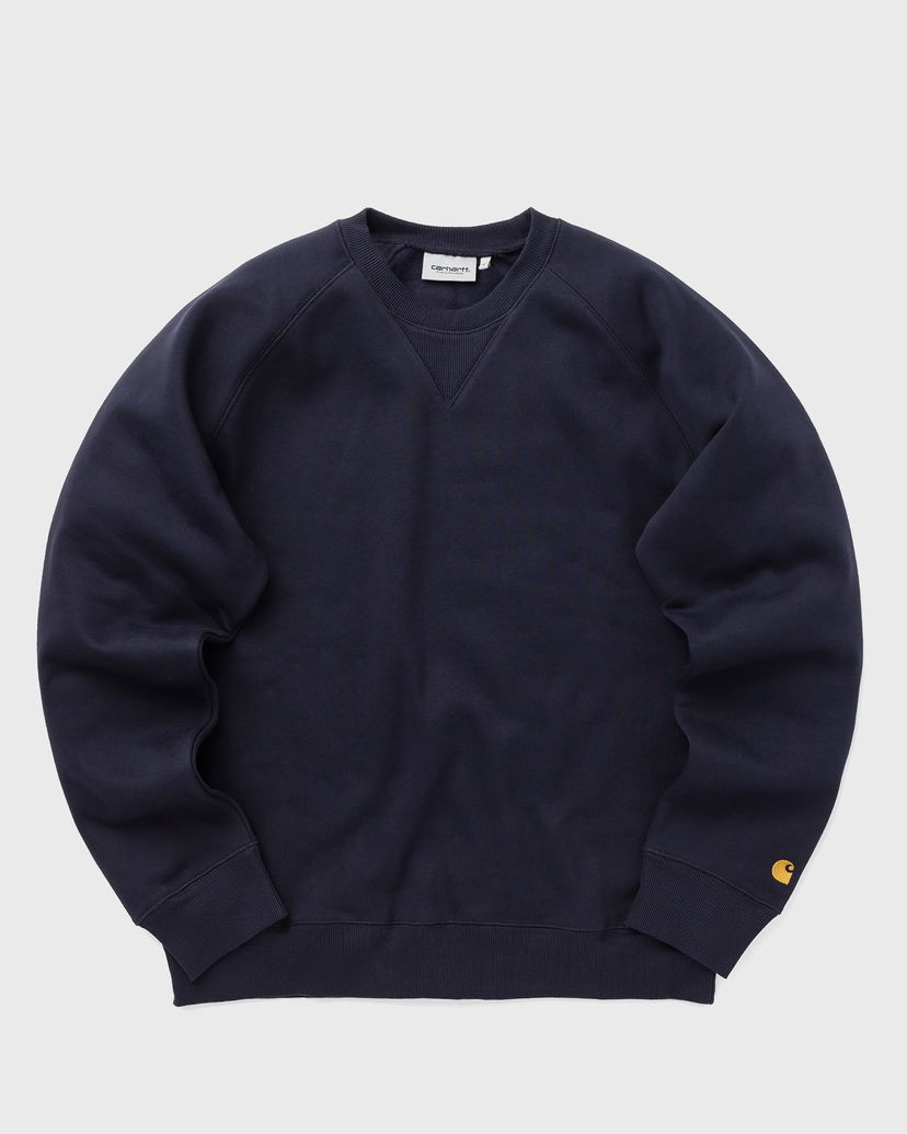 Суитчър Carhartt WIP Chase Crewneck Sweatshirt Тъмно синьо | I033660-00H.XX