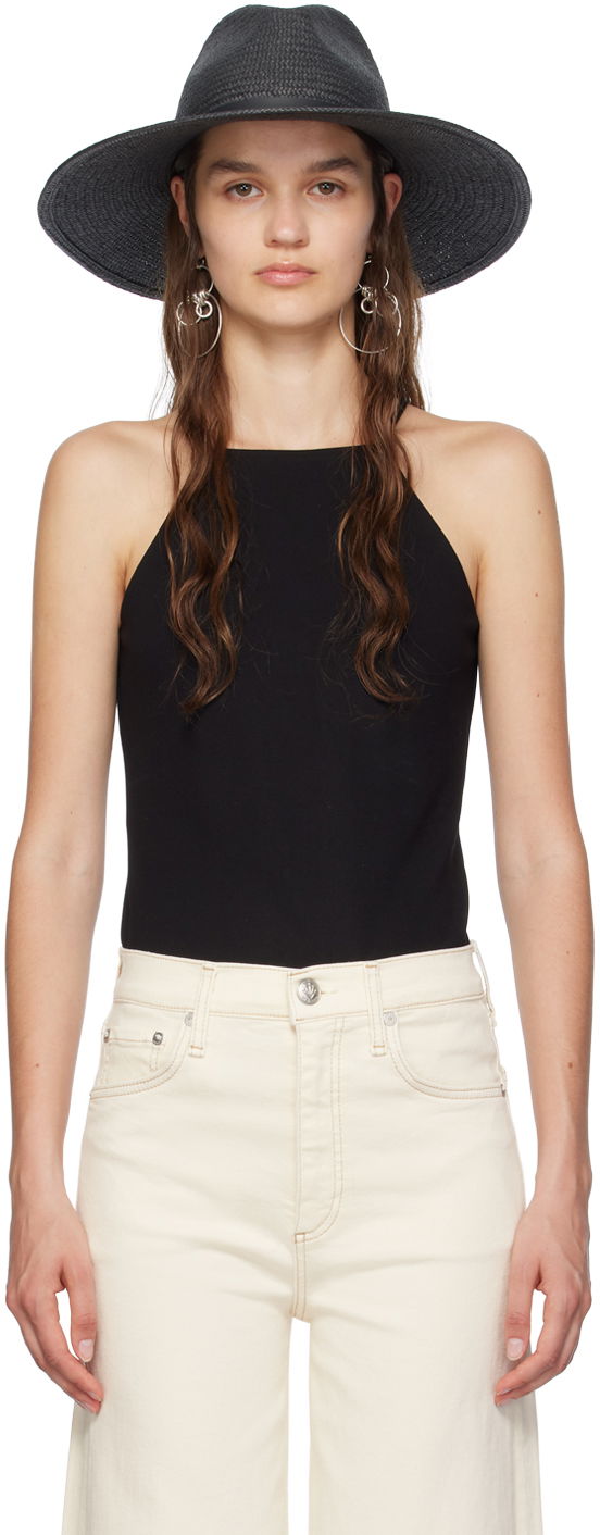 Шапка rag & bone rag & bone Irina Tank Top Черно | WAC24PT005LC05, 0