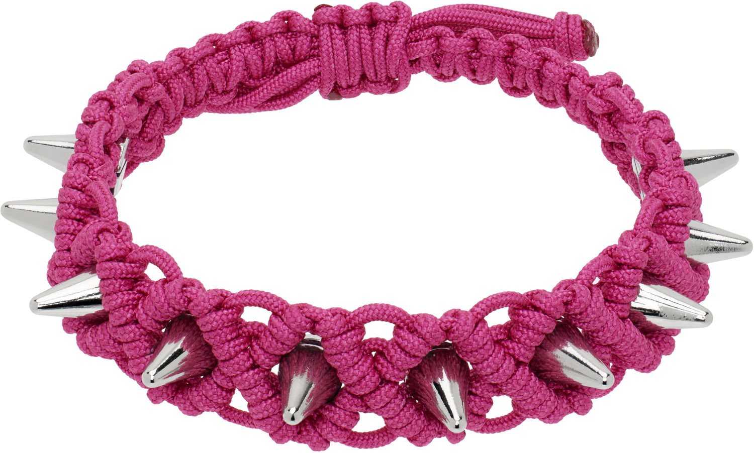 Гривна We11done We11done Handmade Studded Bracelet Розово | WD-AJ0-25-599-U-PK, 0