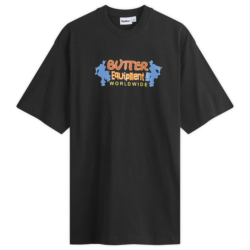 Тениска Butter Goods Breaker T-Shirt Черно | BGQ224D10203