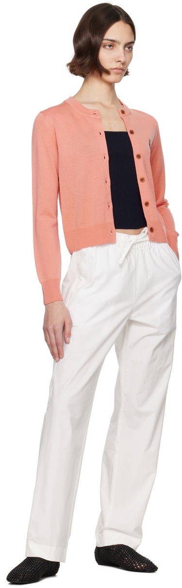 Пуловер MAISON KITSUNÉ Bold Fox Head Patch Cardigan Тъмно синьо | MW00508KT1036, 3