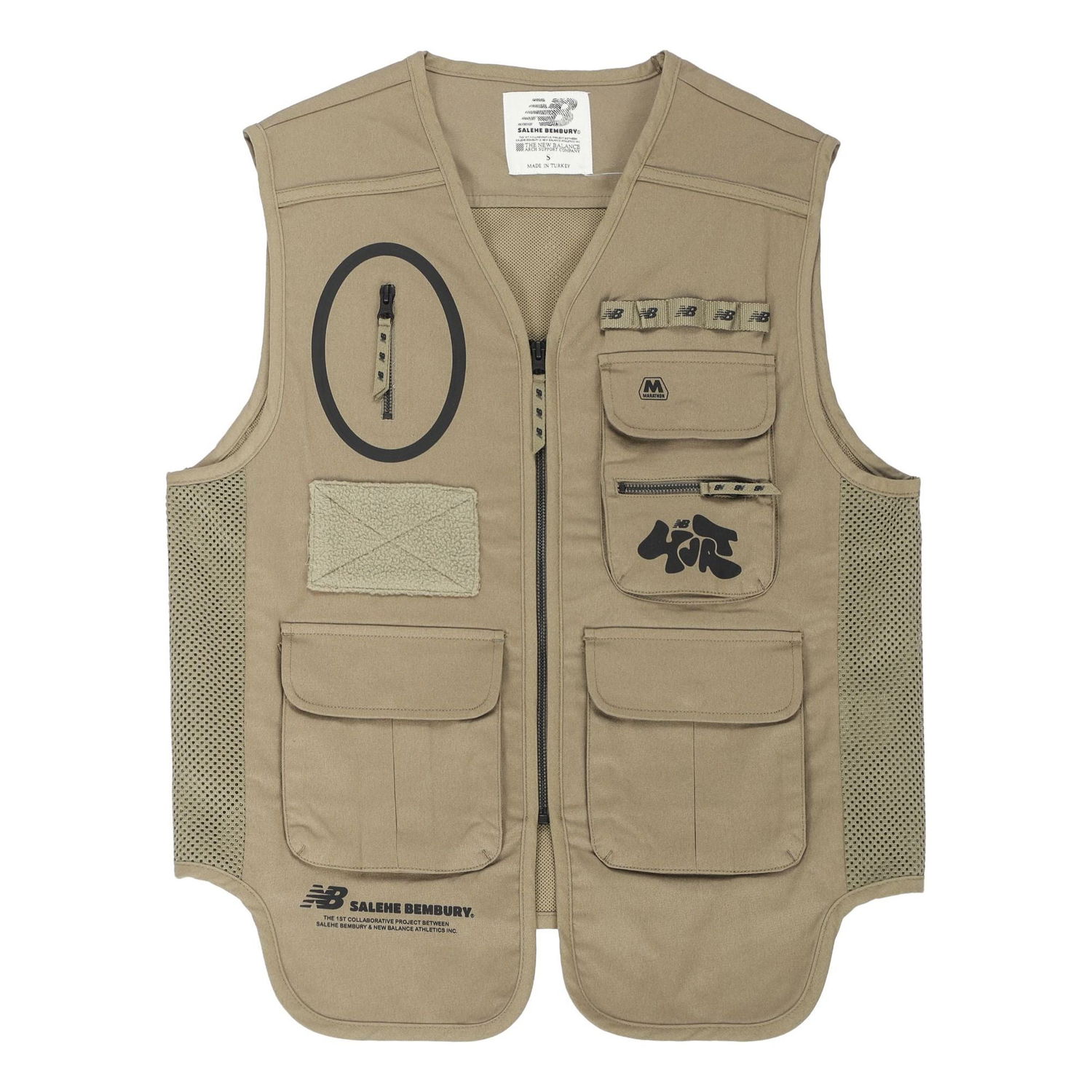 Жилетка New Balance Salehe Bembury Yurt Utility Vest Бежово | MV11563-CGN, 0