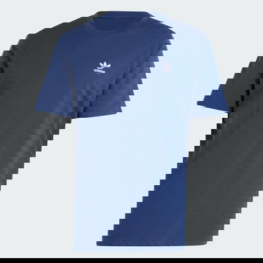 Тениска adidas Originals Trefoil Essentials T-shirt Тъмно синьо | IR9693, 4