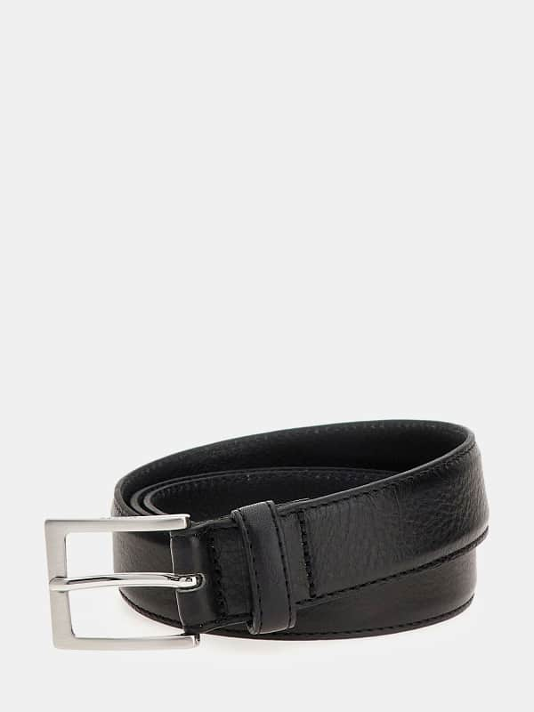 Колани GUESS Casual Classy Genuine Leather Belt Черно | BMCCLEP4430