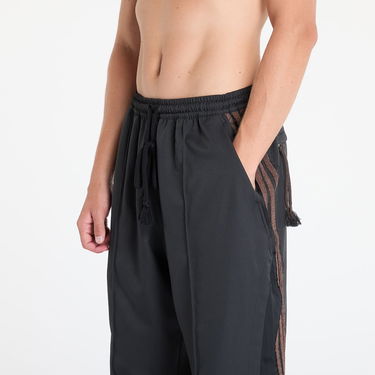 Спортни панталони adidas Originals Black Cropped Track Pants Черно | JI9639, 4