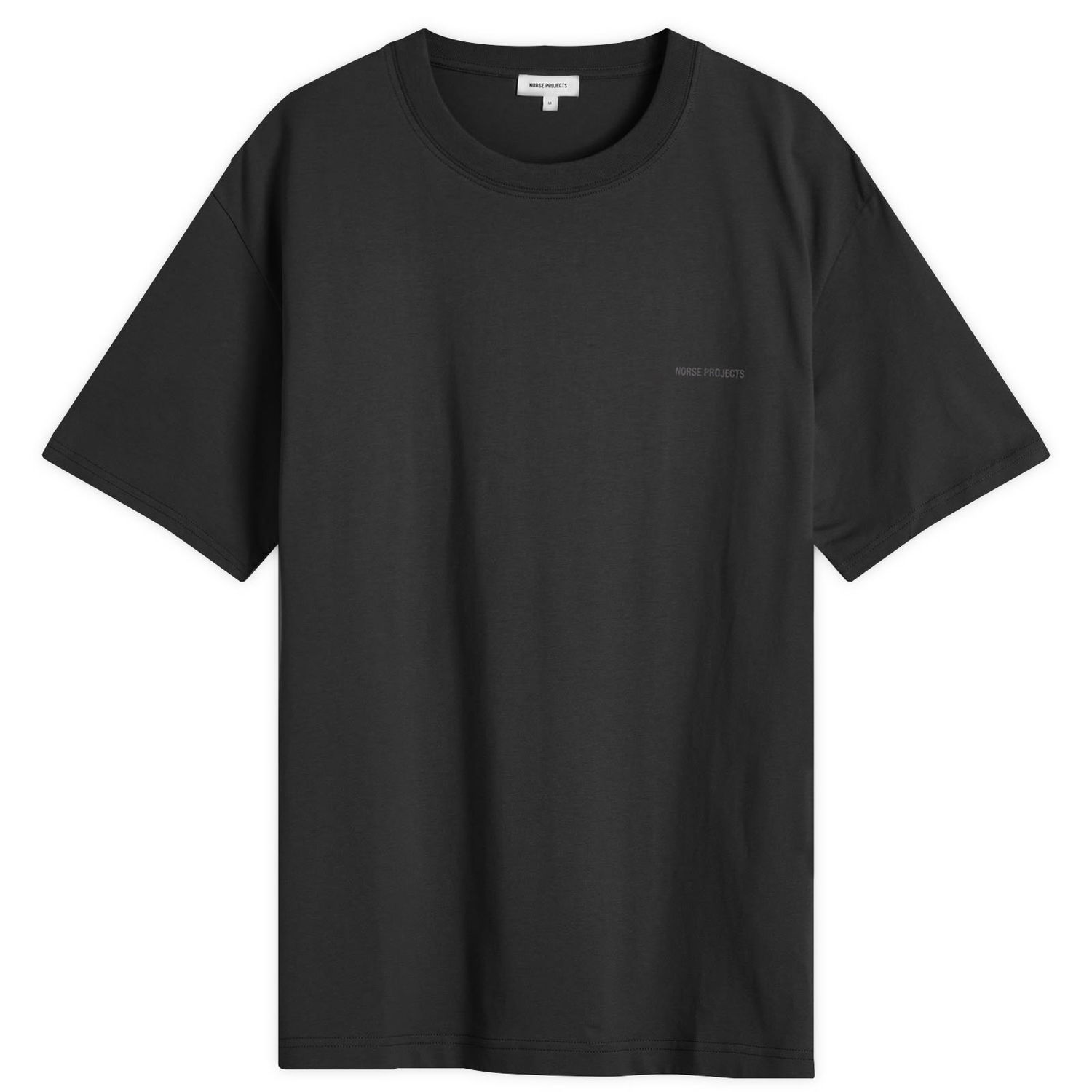 Тениска NORSE PROJECTS Johannes Logo Print T-Shirt, Size Large Черно | N01-0684-9999, 1