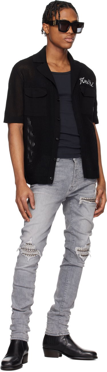 Дънки AMIRI AMIRI Boucle MX1 Jeans Сиво | AMDNSY1119, 3