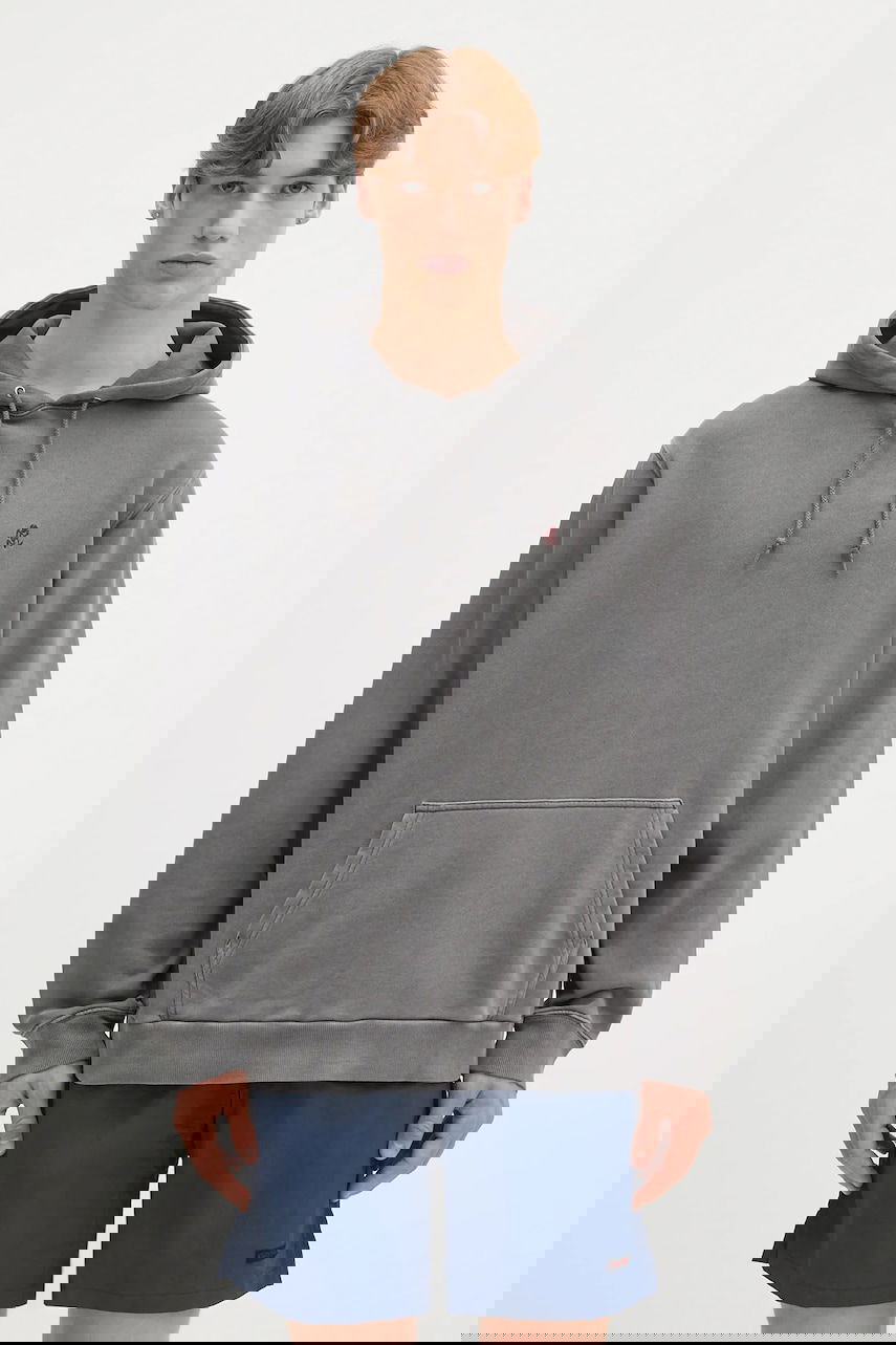 Суитчър GRAMICCI Gramicci One Point Hooded Sweatshirt Сиво | G307.FT, 0