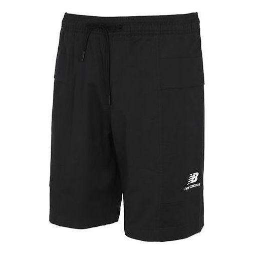 Къси панталони New Balance Men's Woven Cargo Shorts Черно | AMS12345-BK, 0