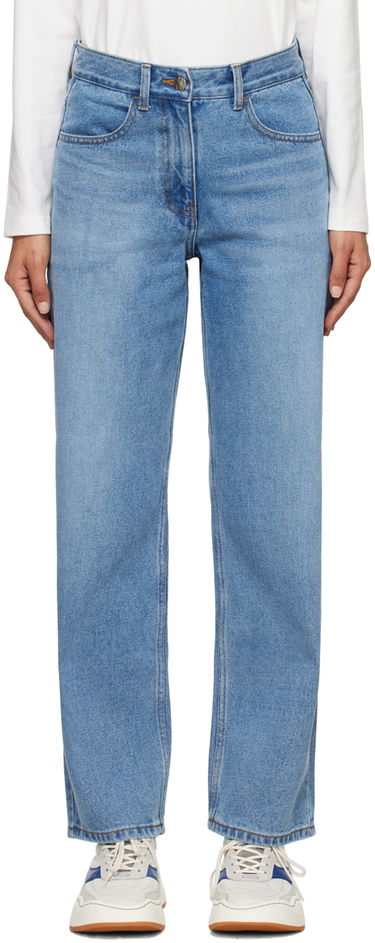 Дънки ADER ERROR Straight-Leg Jeans Синьо | BMSGFYJE0101SB, 0