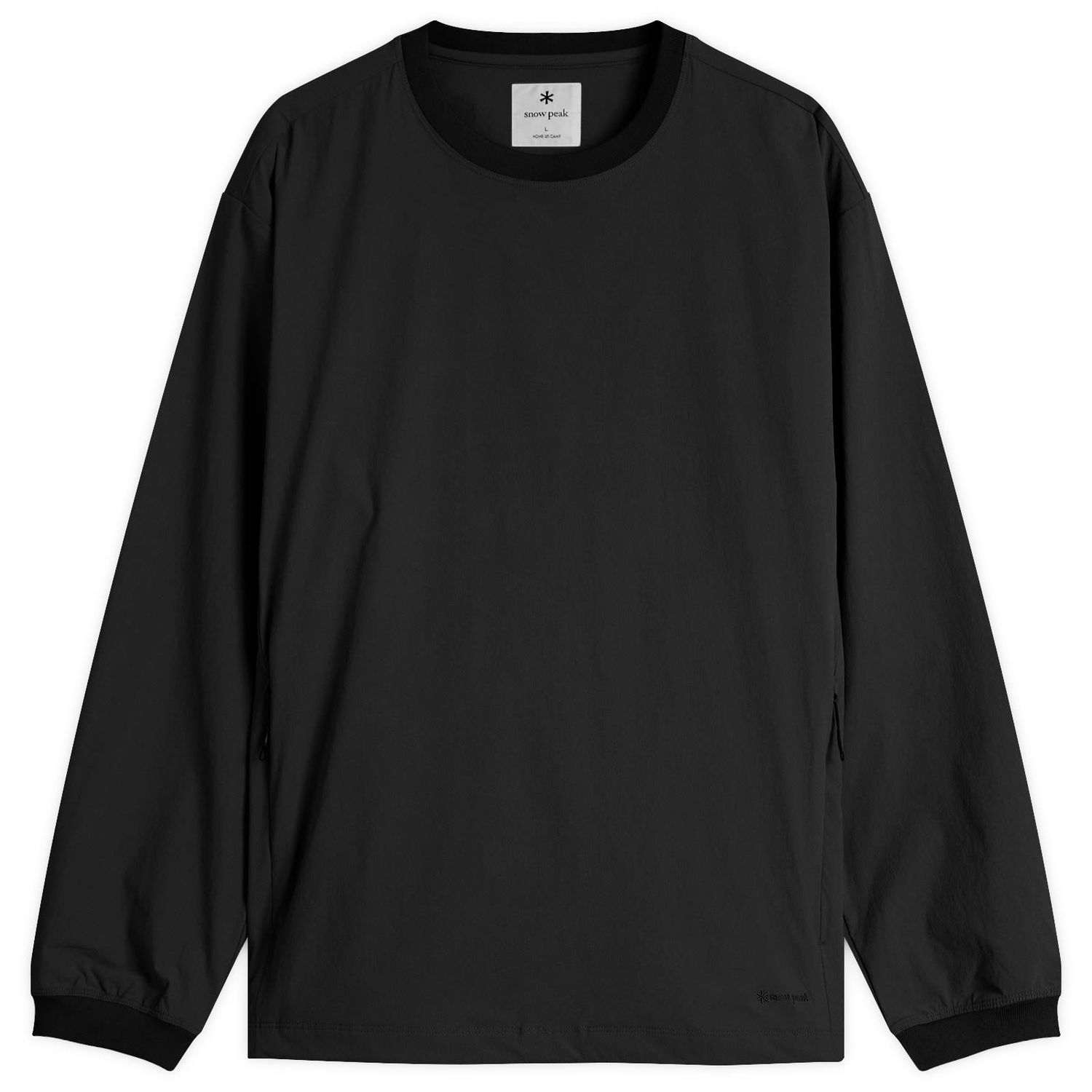 Пуловер Snow Peak Snow Peak Active Comfort Pullover, Size Large Черно | JK-25SU007-BK, 1