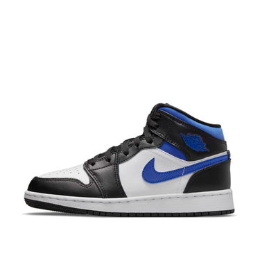 Кецове и обувки Jordan Air Jordan 1 Mid GS "Racer Blue" Синьо | 554725-140, 1
