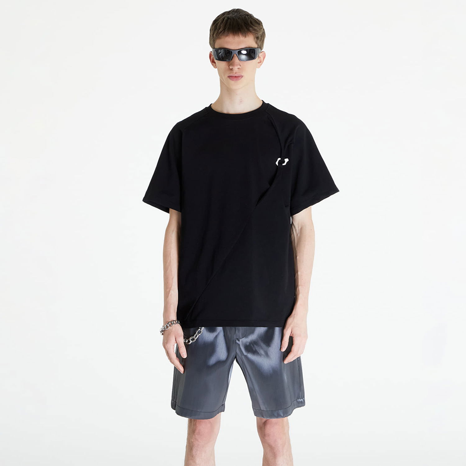 Тениска HELIOT EMIL Morphed Carabiner T-Shirt Черно | PRESS24_M_09_111_BLK01, 0