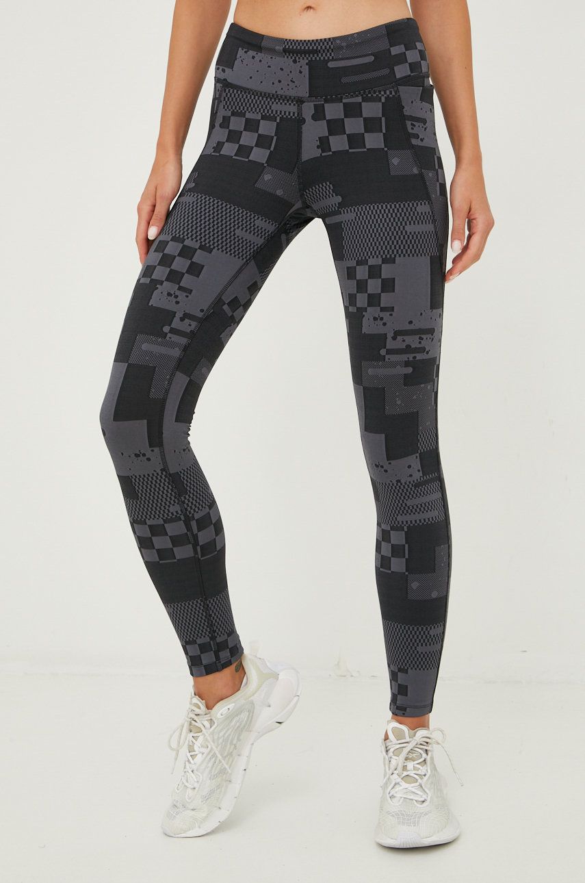 Клинове Reebok Patterned Training Leggings Черно | HF6406, 0