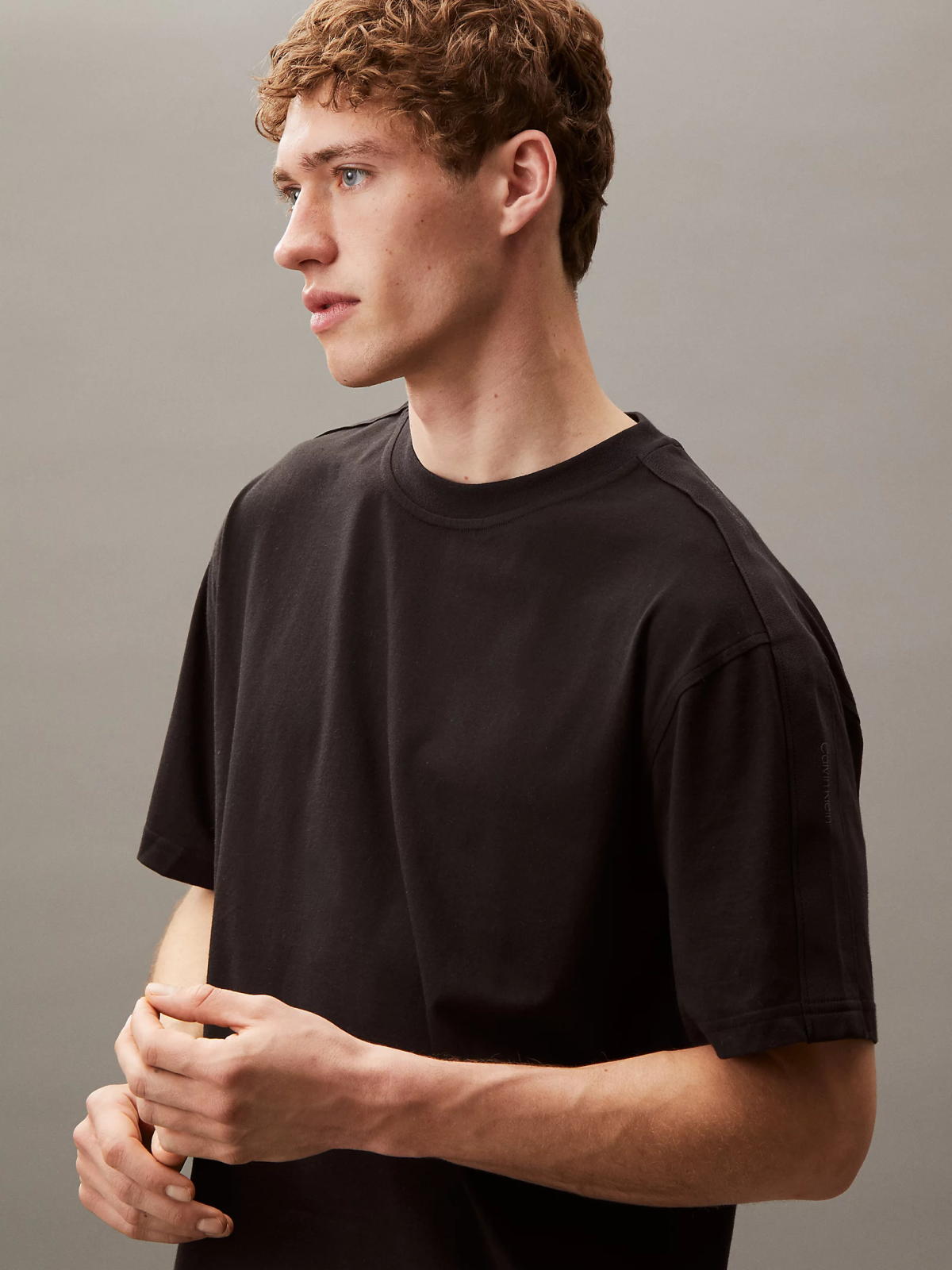 Тениска CALVIN KLEIN Calvin Klein Performance Short Sleeve T-Shirt Черно | LVGMS5K177-UB1, 1