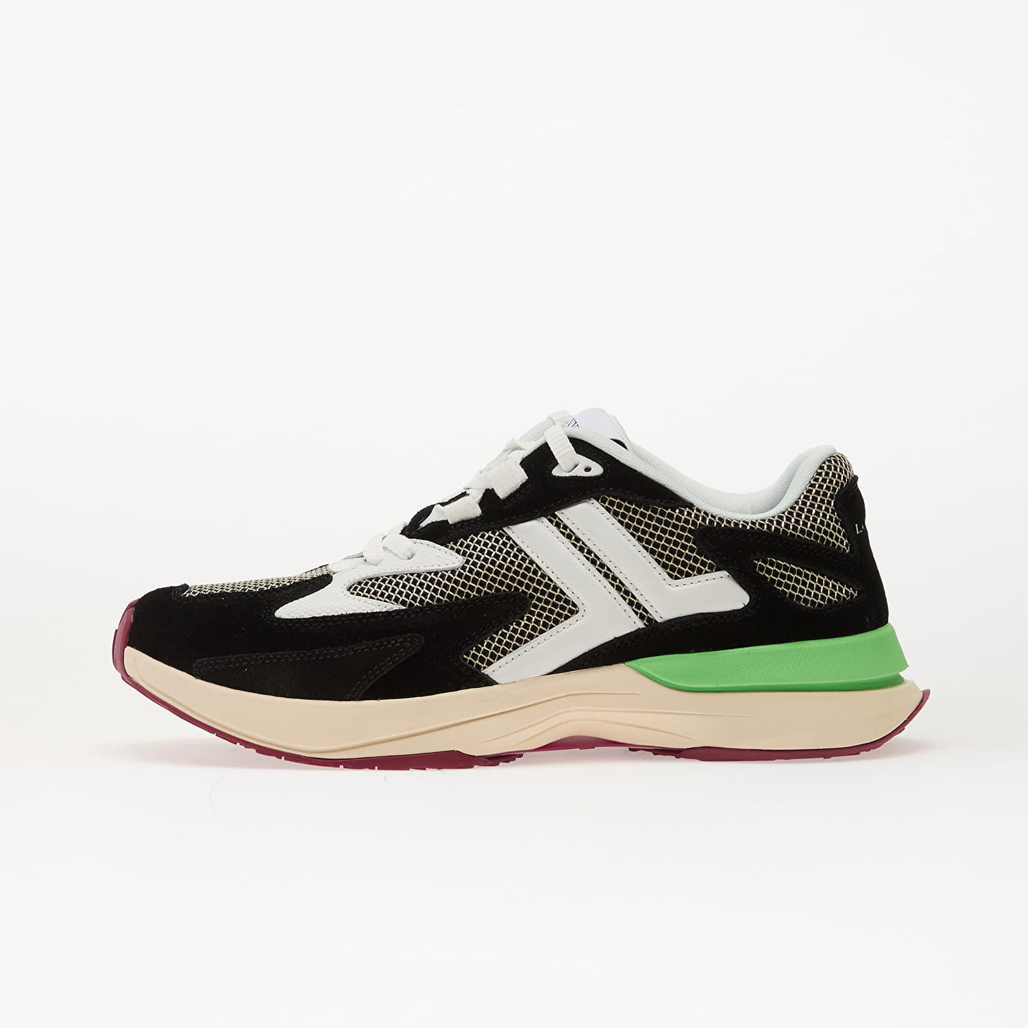 Кецове и обувки LANVIN Sneakers Jla Black/ Green Черно | FU-SKAK02-NASU-E25-1040, 0