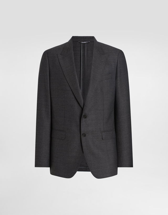 Single-breasted Taormina Wool Jacket