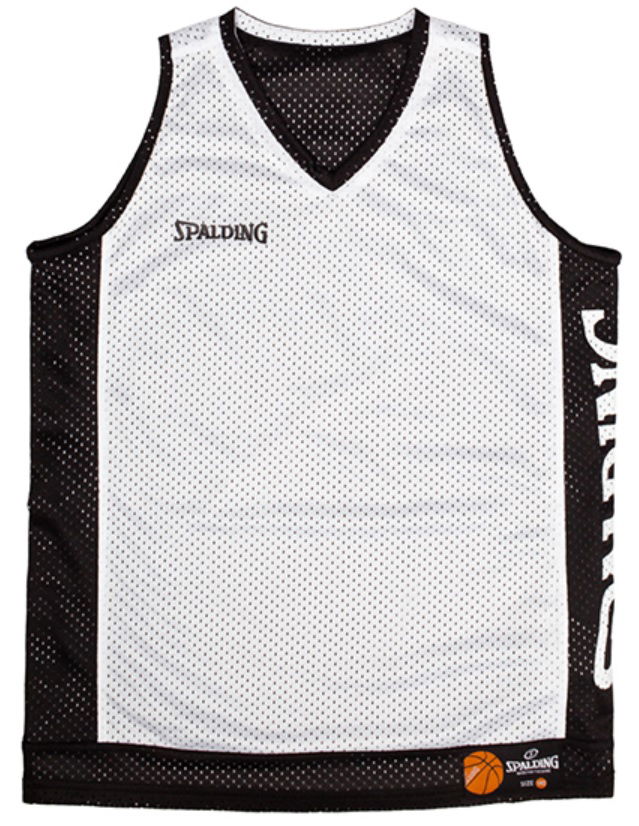 Фланелка Spalding Reversible Mesh Basketball Tank Top Черно | 40221207-blackwhite, 1