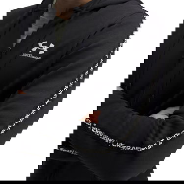 Суитчър Under Armour UA Icon Fleece FZ Taping Hoodie Черно | 1390298-001, 4