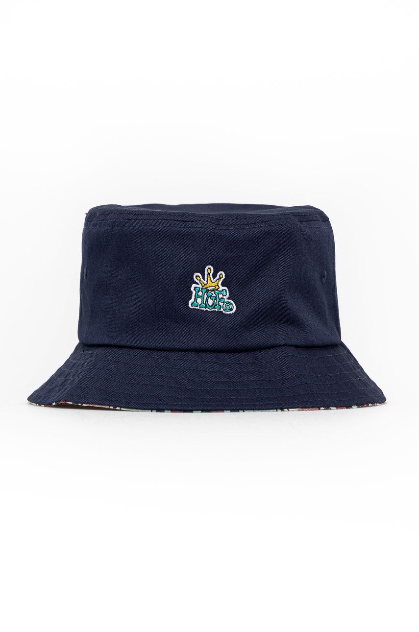 Шапка HUF Crown Reversible Bucket Hat Тъмно синьо | ht00558.M, 0