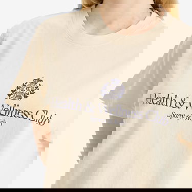 Тениска Sporty & Rich Sporty & Rich H&W Crest T-Shirt Бежово | TO043606241CR01, 5