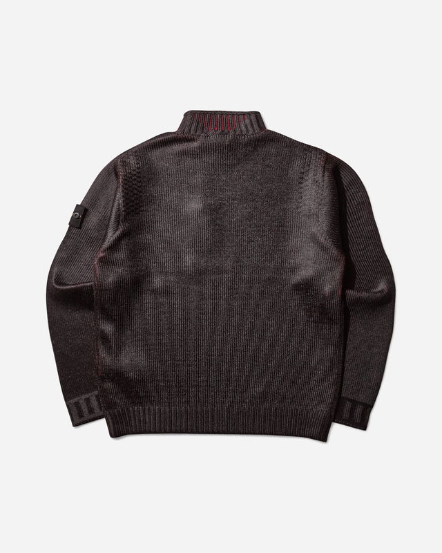 Sublimatic Print Mock Neck Sweater