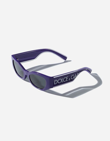 Слънчеви очила Dolce & Gabbana Dolce & Gabbana DNA Logo Sunglasses Лилаво | VG600MVN5879V000, 3