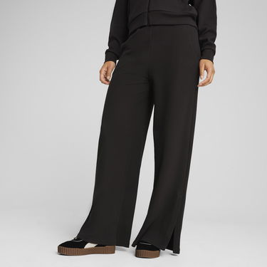 Панталони Puma HER Comfort High-Waisted Straight-Leg Pants Черно | 685061_01, 0