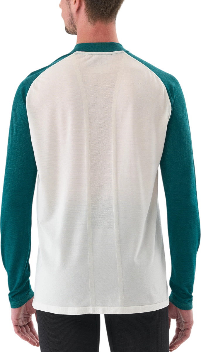 Тениска Compressport Long Sleeve Running T-Shirt Бяло | atsm4880039l, 1