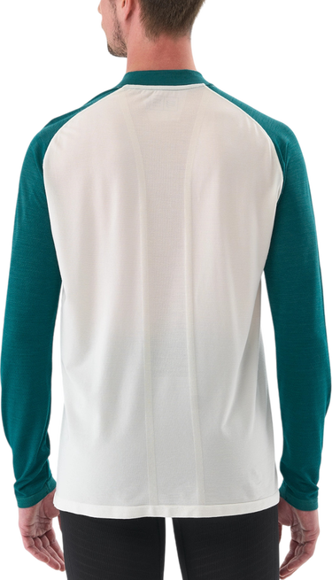 Тениска Compressport Long Sleeve Running T-Shirt Бяло | atsm4880039l, 1