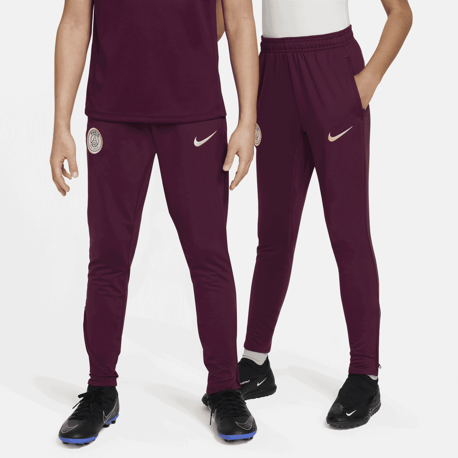Спортни панталони Nike Dri-FIT Paris Saint-Germain Strike Knit Football Pants Бургунди | FN9968-610, 1