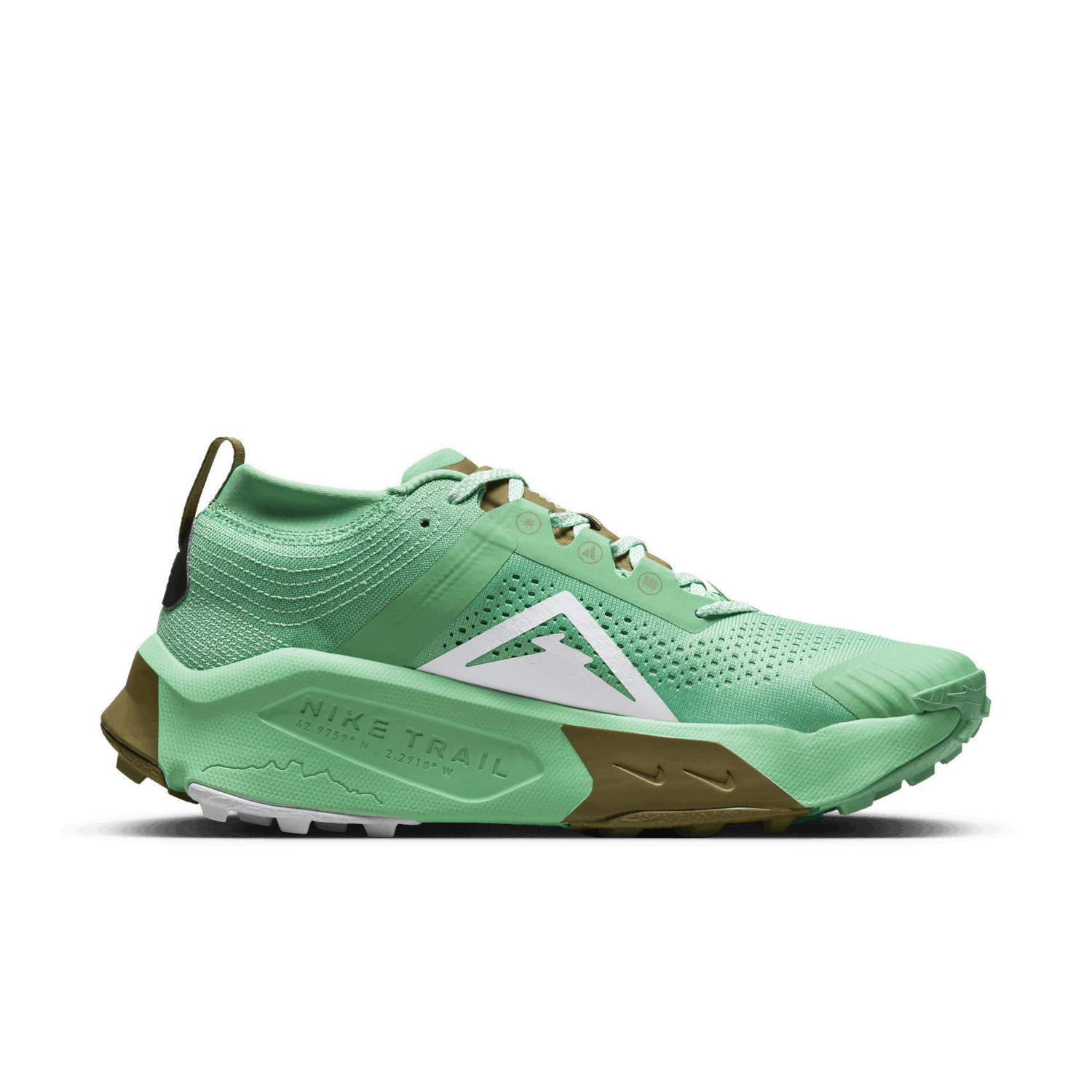 Кецове и обувки Nike ZoomX Zegama Зелено | DH0623-302, 1
