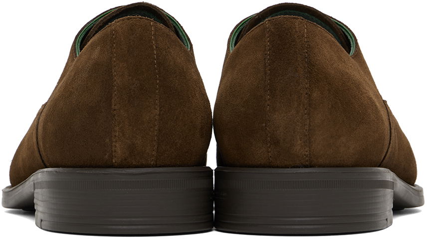 Облекло Paul Smith PS Paul Smith Connery Suede Oxfords Кафяво | M2S-CNN02-NSUE-66, 1