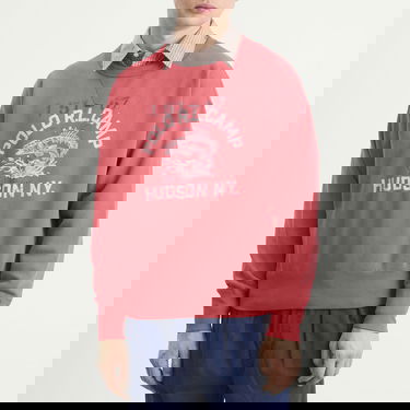 Суитчър Polo by Ralph Lauren Camp Sweatshirt with Fish and Hudson NY Graphic Червено | 710P05436-RED, 2
