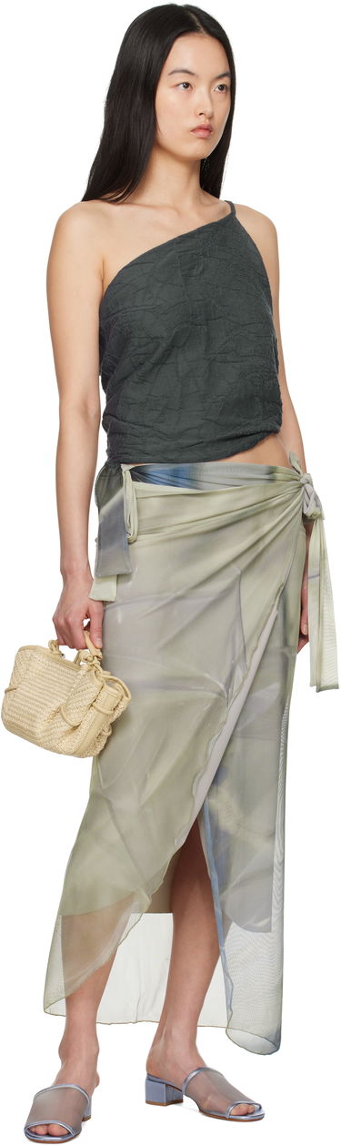 Потник Serapis Serapis One Shoulder Knit Top Сиво | SS25_KT_1, 3