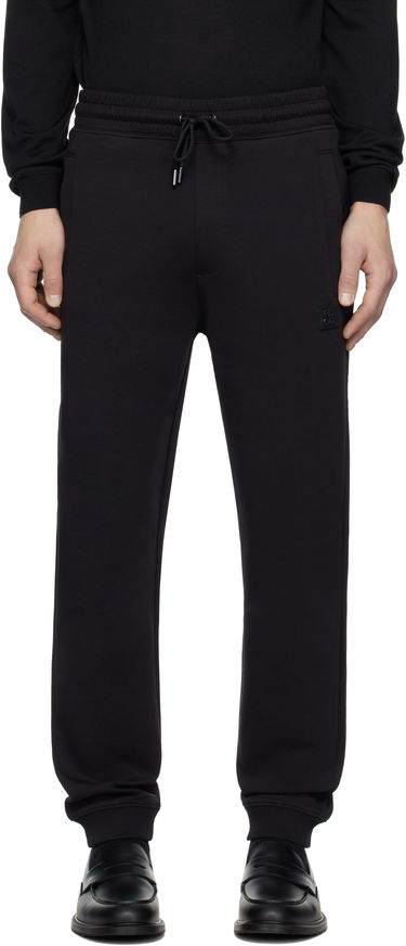 Спортни панталони BOSS Stacked Logo Tracksuit Sweatpants Черно | 50533695, 0