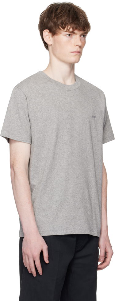 Тениска A.P.C. Standard Embroidered Logo T-Shirt Бяло | COHBW-M26392, 1