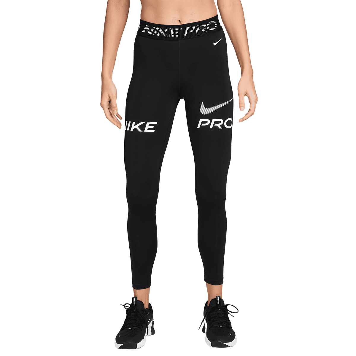 Клинове Nike W NP 365 MR 7/8 TIGHT TT GRX Черно | HV2306-010, 0