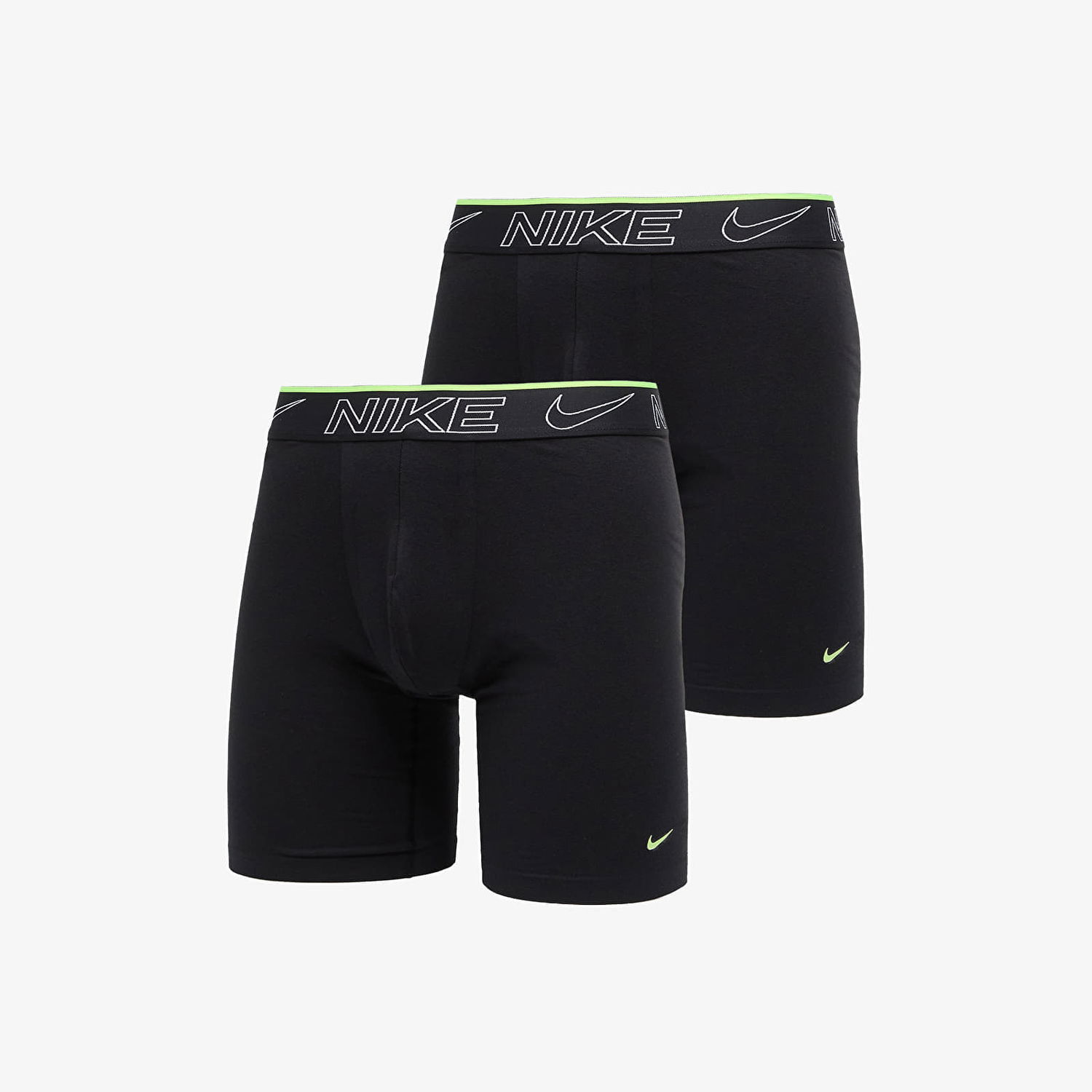 Боксерки Nike Elite Cotton Stretch Long Boxer Brief 2-Pack Черно | 0000KE1270-001, 0