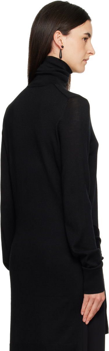 Пуловер TOTEME Double-Sleeve Turtleneck Черно | 254-WRT0615-YA0087, 2