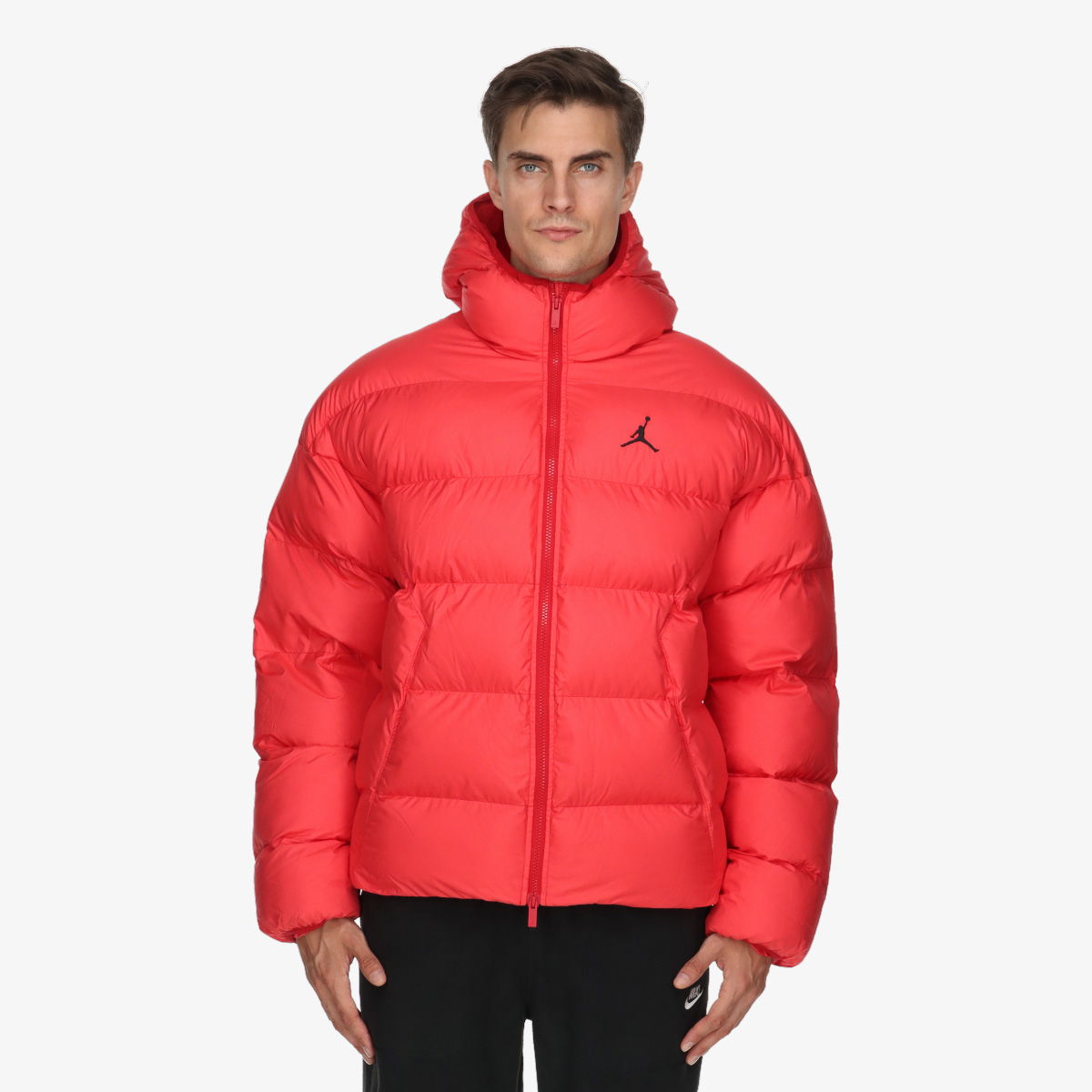 Пухо яке Nike Brooklyn Hooded Puffer Jacket Червено | HV0532-687, 1