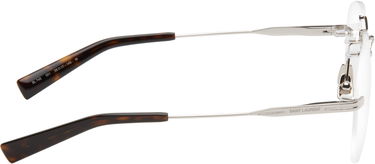 Слънчеви очила Saint Laurent Aviator Frame Clear Glasses Бяло | SL 745-001, 1