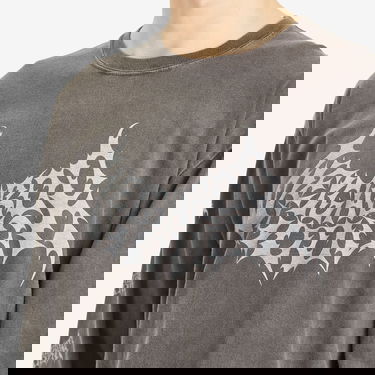 Тениска Neighborhood Neighborhood LS-4 Graphic Long Sleeve T-Shirt, Size Large Сиво | 251PCNH-LT04-BLK, 5