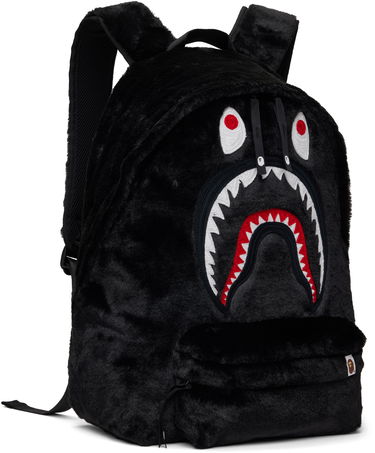 Раница BAPE Shark Fur Daypack Backpack Черно | 001BAK801001M, 3