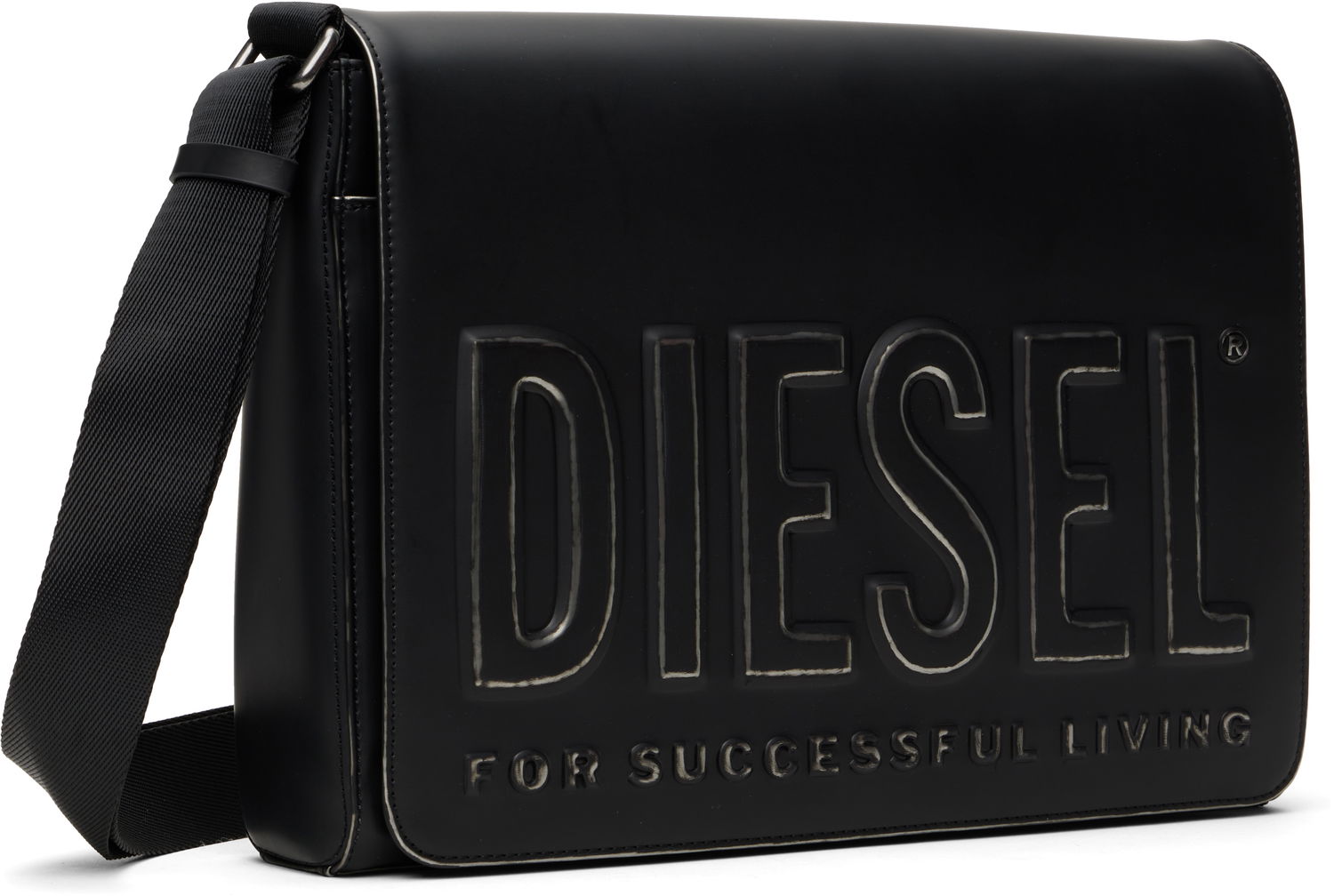 Чанта през рамо Diesel 3d S X Messenger Bag Черно | X10234-P8078-HA578, 1