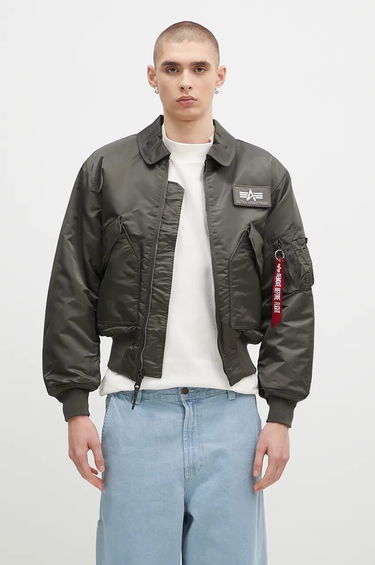 Яке бомбър Alpha Industries Bomber Jacket Oversize Зелено | 100102.04, 0